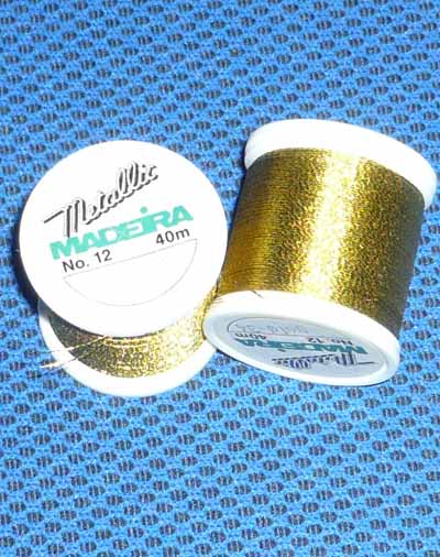 Madeira Metallic Nr. 12 gold Nr. 34 40 Meter